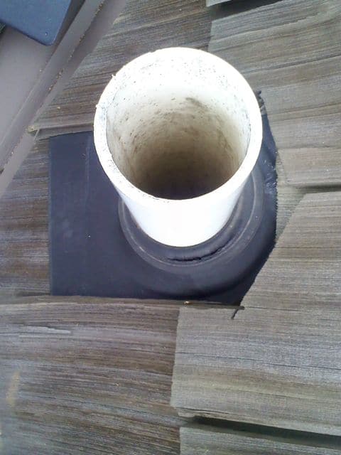 fixed roof vent boot