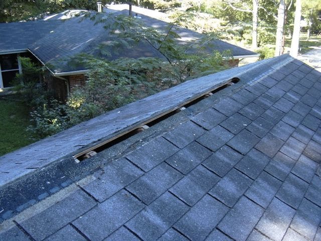 home roof ridge vent